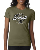 Camp Detroit Apparel Ladies Short Sleeve Softstyle Fashion Tee