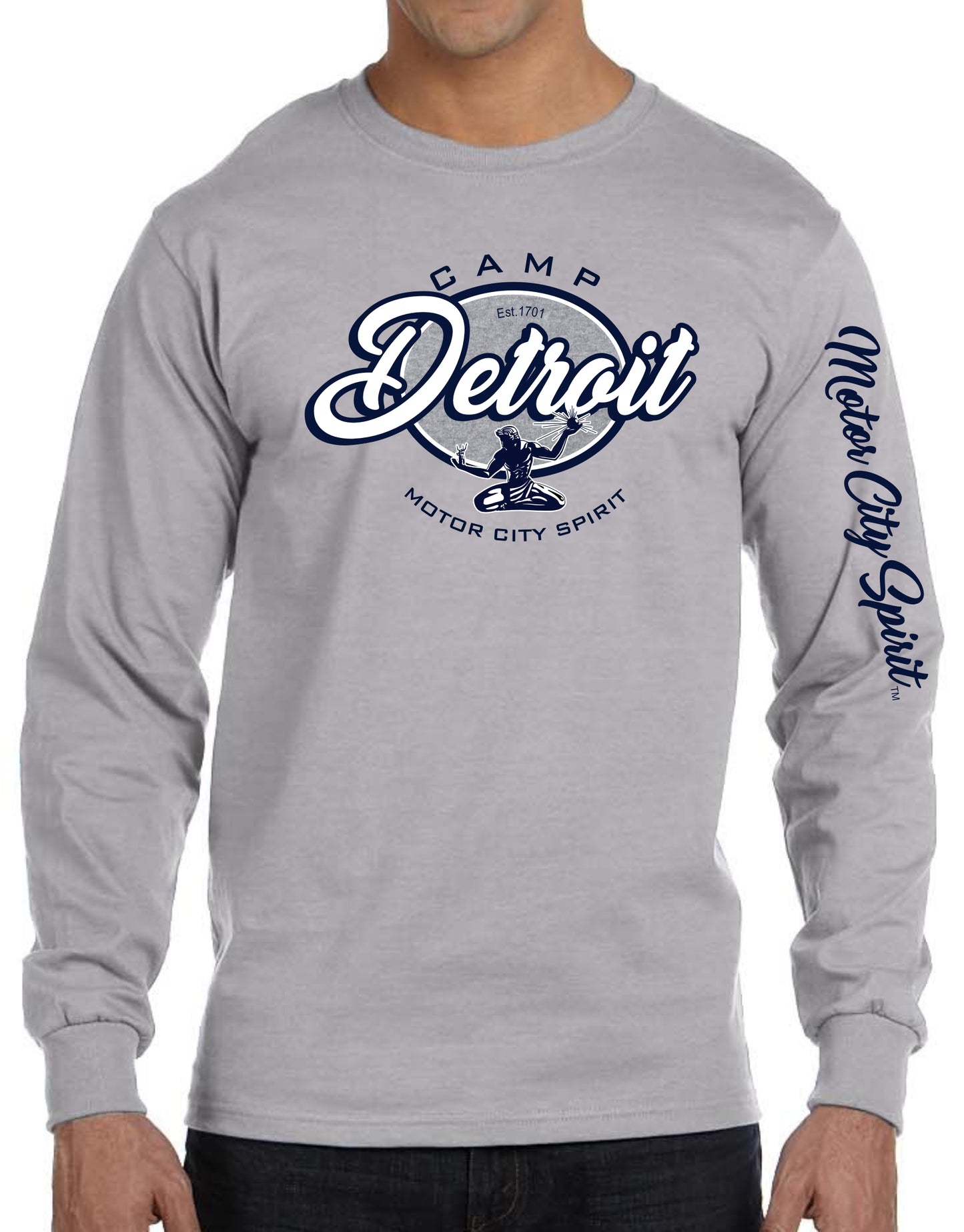 Camp Detroit Apparel Long Sleeve T-Shirt