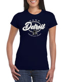 Camp Detroit Apparel Ladies Short Sleeve Softstyle Fashion Tee