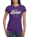 Camp Detroit Apparel Ladies Short Sleeve Softstyle Fashion Tee