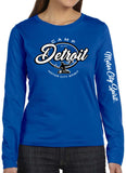 Camp Detroit Apparel Ladies Long Sleeve Soft Style Fit T-Shirt
