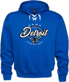 Camp Detroit Apparel Sports Lace Hoodie