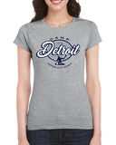 Camp Detroit Apparel Ladies Short Sleeve Softstyle Fashion Tee
