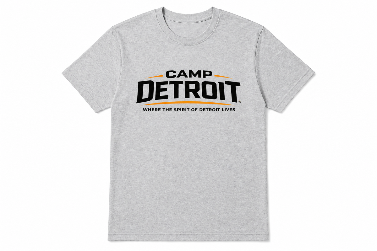 Camp Detroit Apparel Pure Cotton Unisex T-Shirt