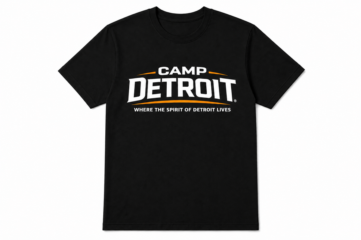 Camp Detroit Apparel Pure Cotton Unisex T-Shirt