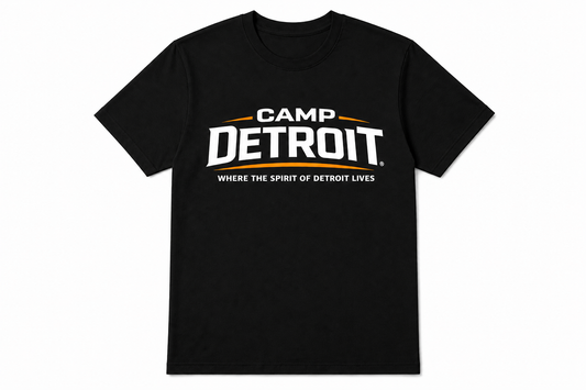 Camp Detroit Apparel Pure Cotton Unisex T-Shirt