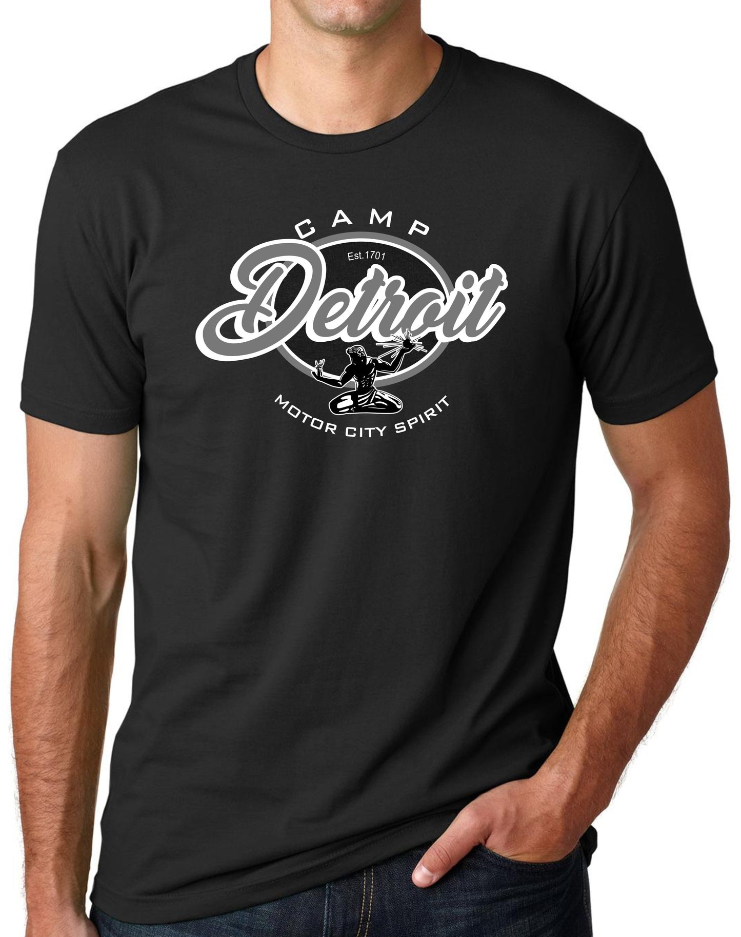 Camp Detroit Short Sleeve  Unisex T-Shirt