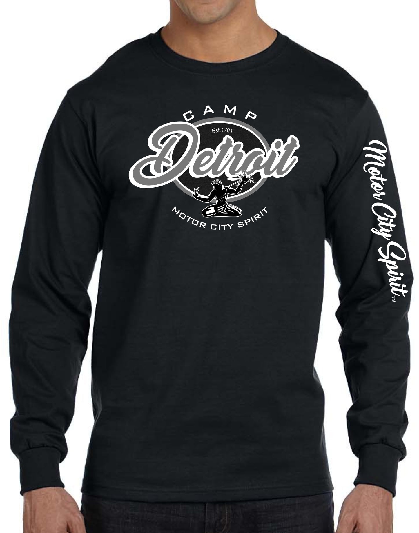 Camp Detroit Apparel Long Sleeve T-Shirt