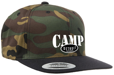 Camp Detroit Camouflage Cap