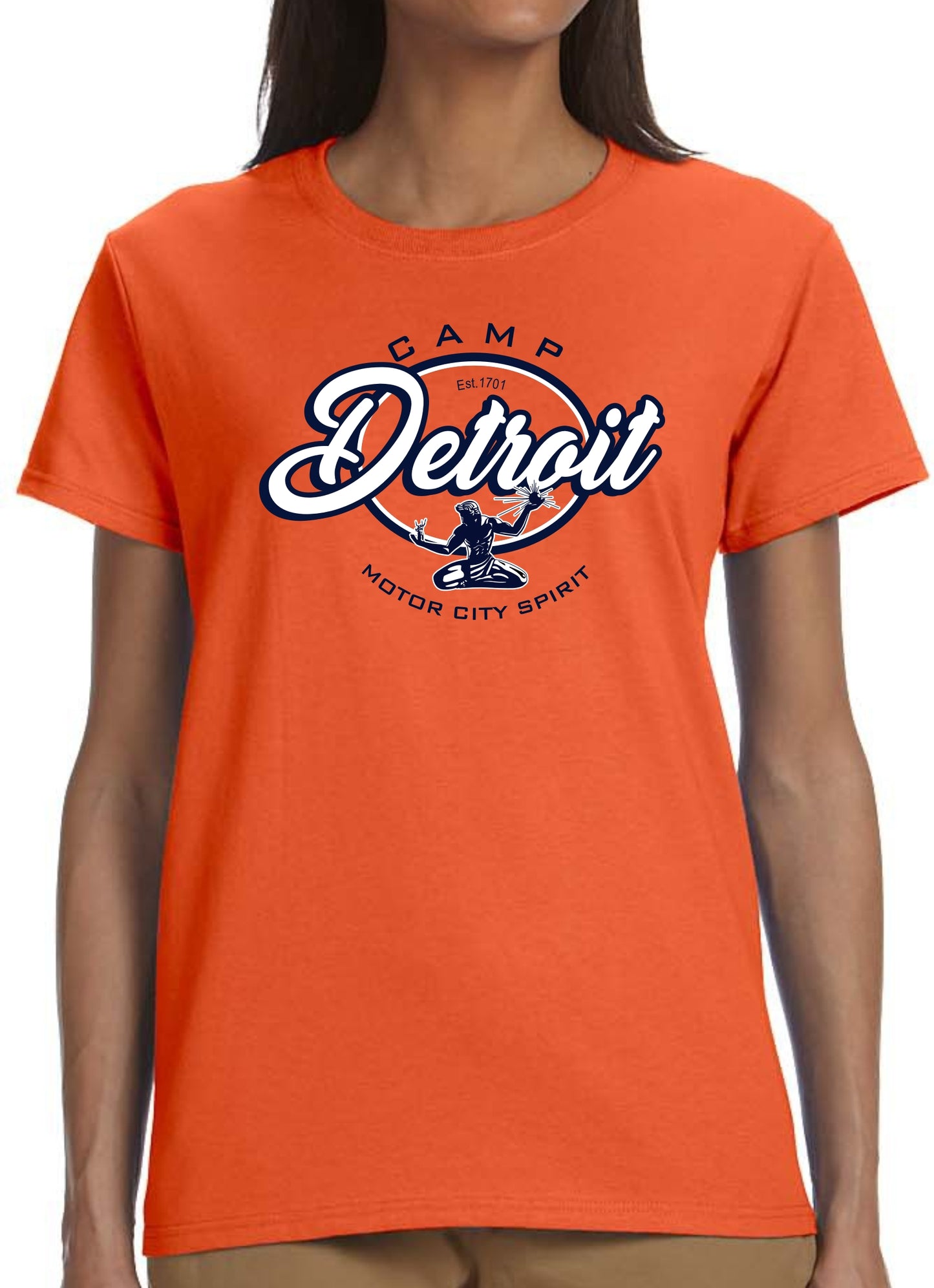 Camp Detroit Apparel Short Sleeve Softstyle Ladies T-Shirt