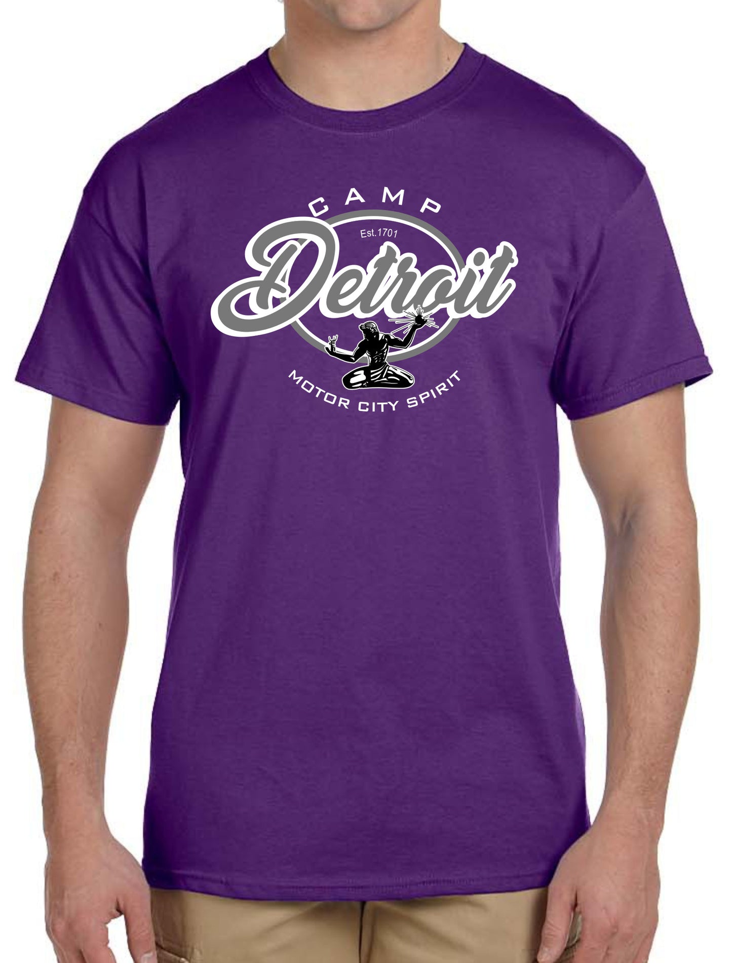 Camp Detroit Short Sleeve  Unisex T-Shirt