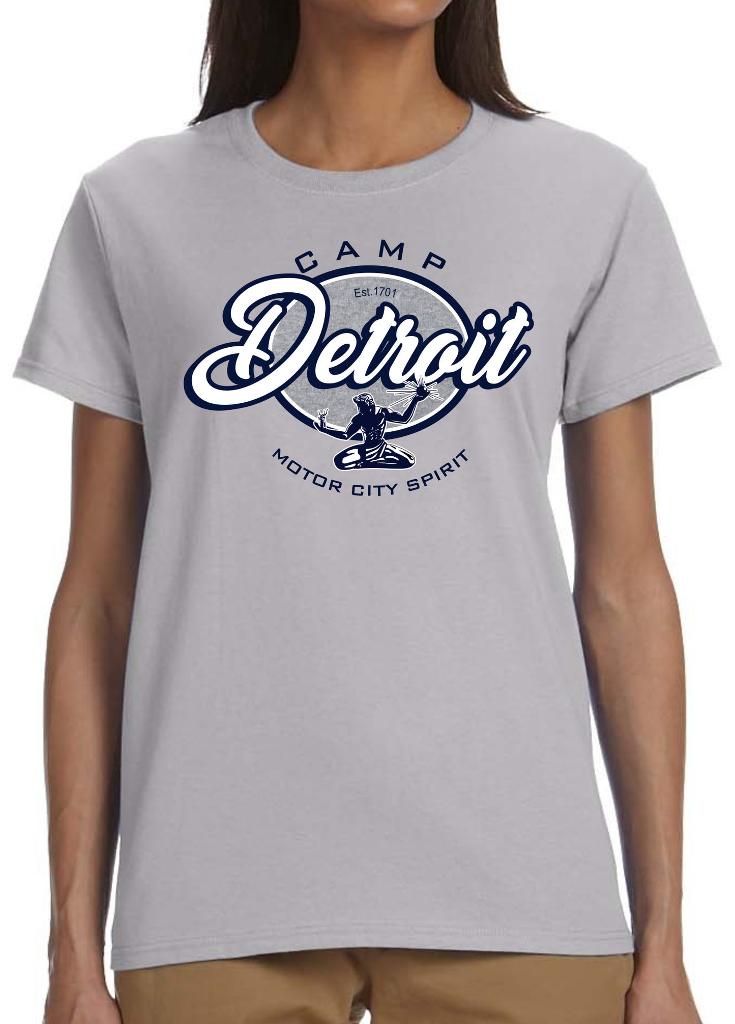 Camp Detroit Apparel Short Sleeve Softstyle Ladies T-Shirt
